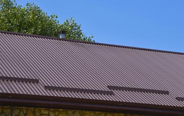 typical Castle Bolton corrugated roof uses